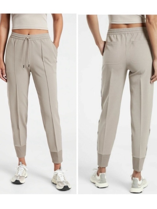 Athleta Pants - ATHLETA Endeavor Jogger Pant Buff Grey Size 12